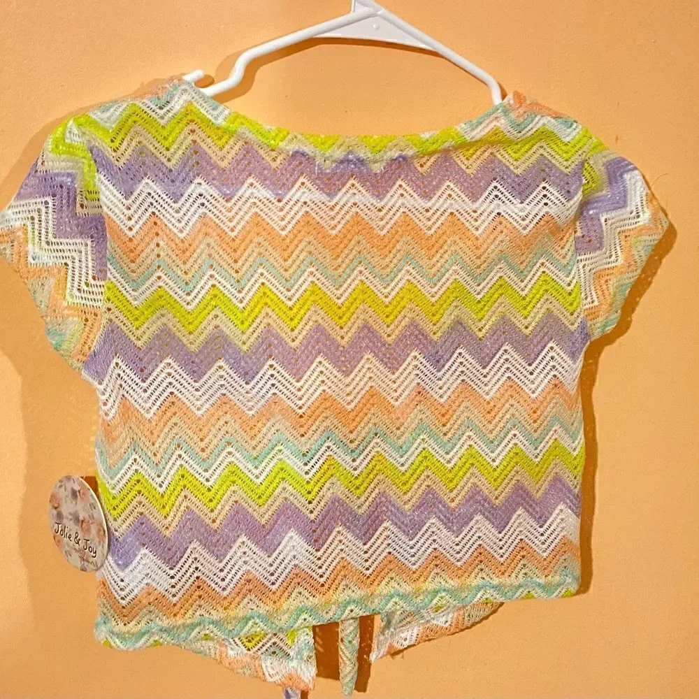 - 🛍️Jolie &Joy shirts &Top Girls Multicolor super cute Top Size:Small 💥